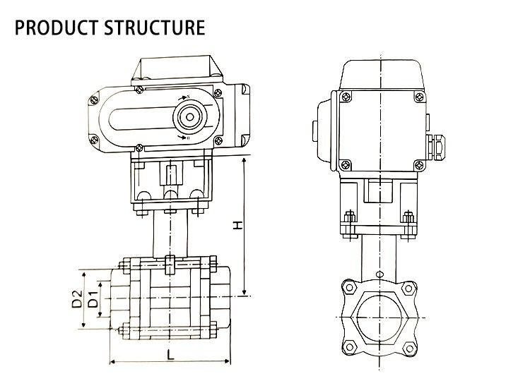 WIRE BALL VALVE STRUCTURE
