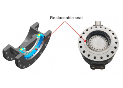 Where can mental seat butterfly valves be used