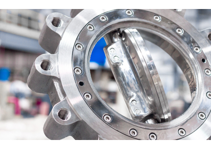 Metal seat butterfly valve parts before installation procedures