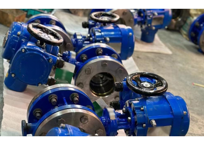 How to match the motorized metal seal butterfly valve correctly