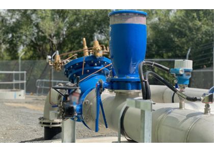 What are the common air conditioning water valves