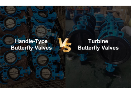 Analysis of Structural and Functional Differences between Turbine Butterfly Valves and Handle-Type Butterfly Valves