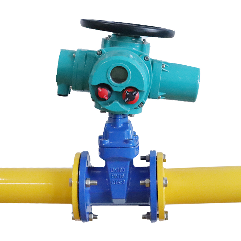Flange Electric Gate Valve Stainless Steel JIS 10K Flange On Off Type ...