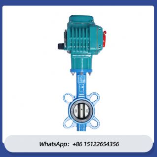 Electric Butterfly Valve 220V DN50 Electrical Actuator PVC/UPVC/CPVC Butterfly Valve Motorized Wafer Butterfly Valve