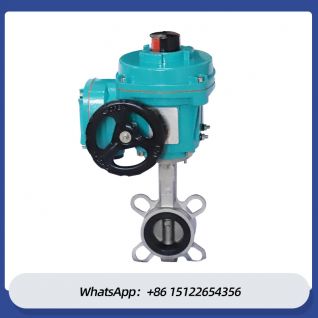 Electric Butterfly Valve 220V DN50 Electrical Actuator PVC/UPVC/CPVC Butterfly Valve Motorized Wafer Butterfly Valve